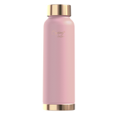 LA'FORTE Copper Water Bottle, Pure, 1000 ml  (Apricot)